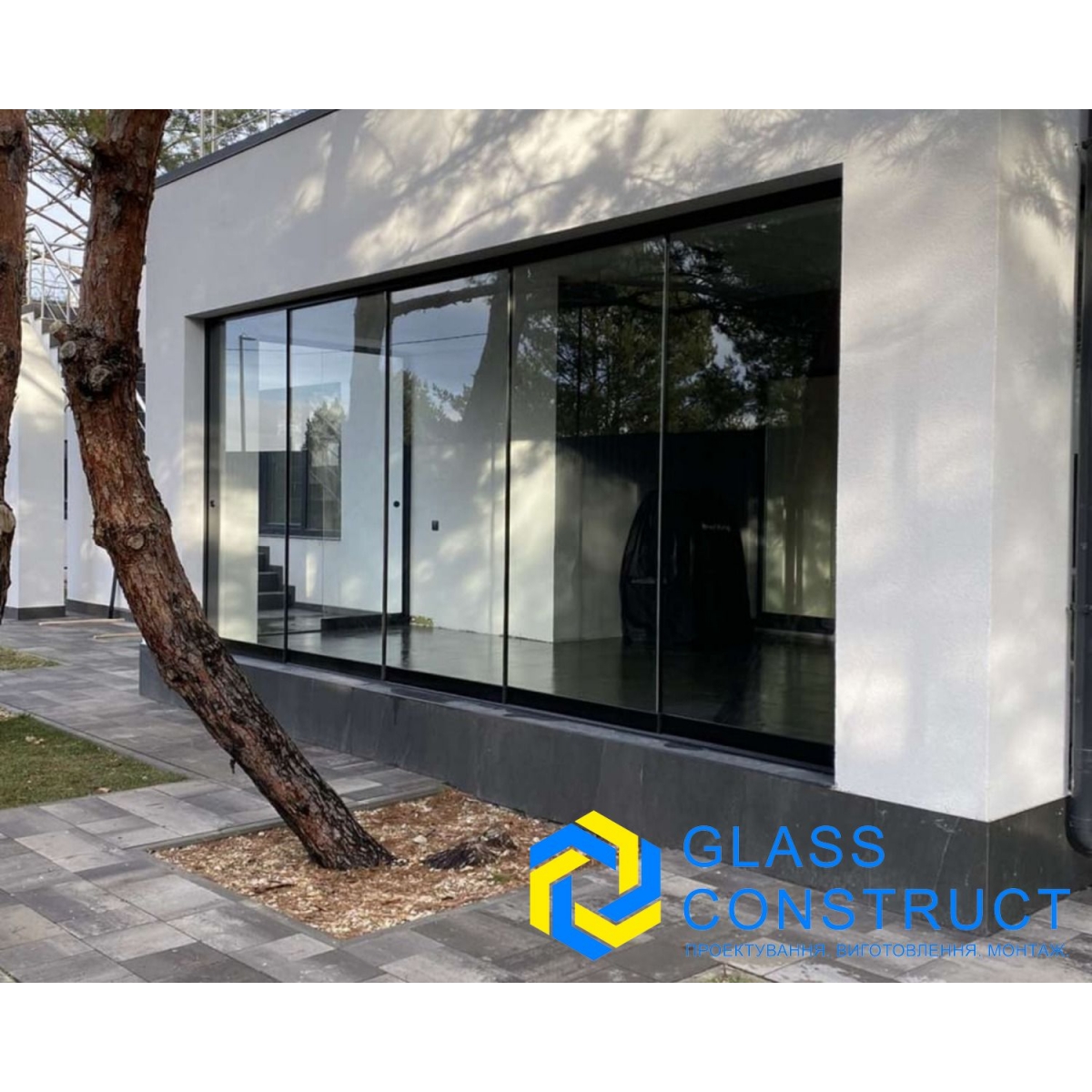 Виготовлення скляних альтанок, скління веранд та терас.