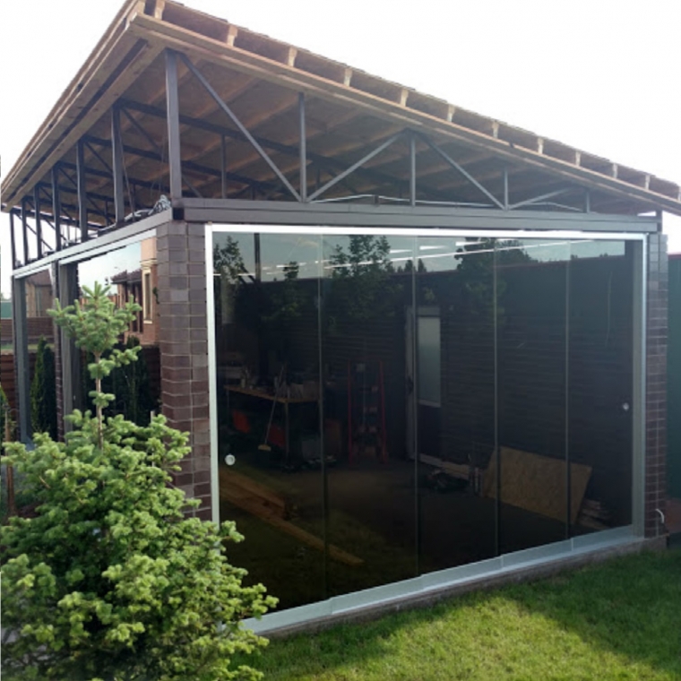 Безрамне та панорамне скління за 1м2