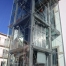 Glass Shaft "Benasque" - шахта ліфта для пішохідного переходу або вулиці