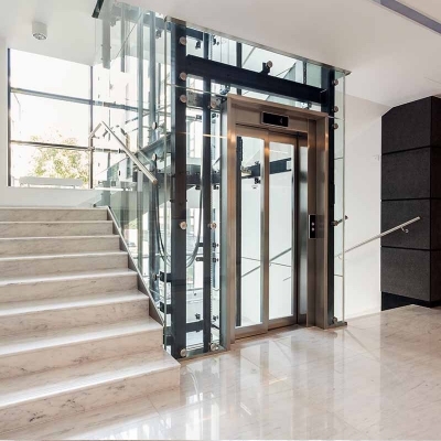 Lift Glazing "Olvera" - скління шахти ліфта в житловому будинку