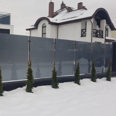 Panoramic Glass Fence "Estepar" - скляний паркан для басейну та зони відпочинку