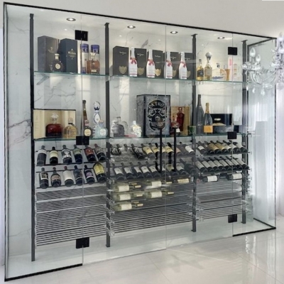 Wine Storage "Zafra" - оформлення винної зони в квартирі