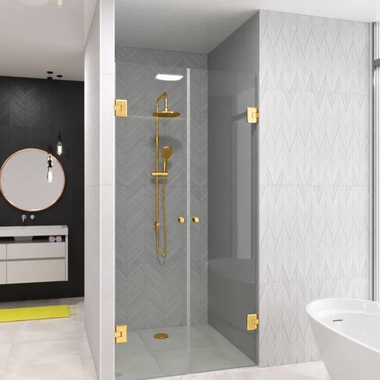 Двері у душову Modena Gold Двері у душову Modena Gold