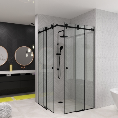 Cтеклянная душевая перегородка Cagliari Loft