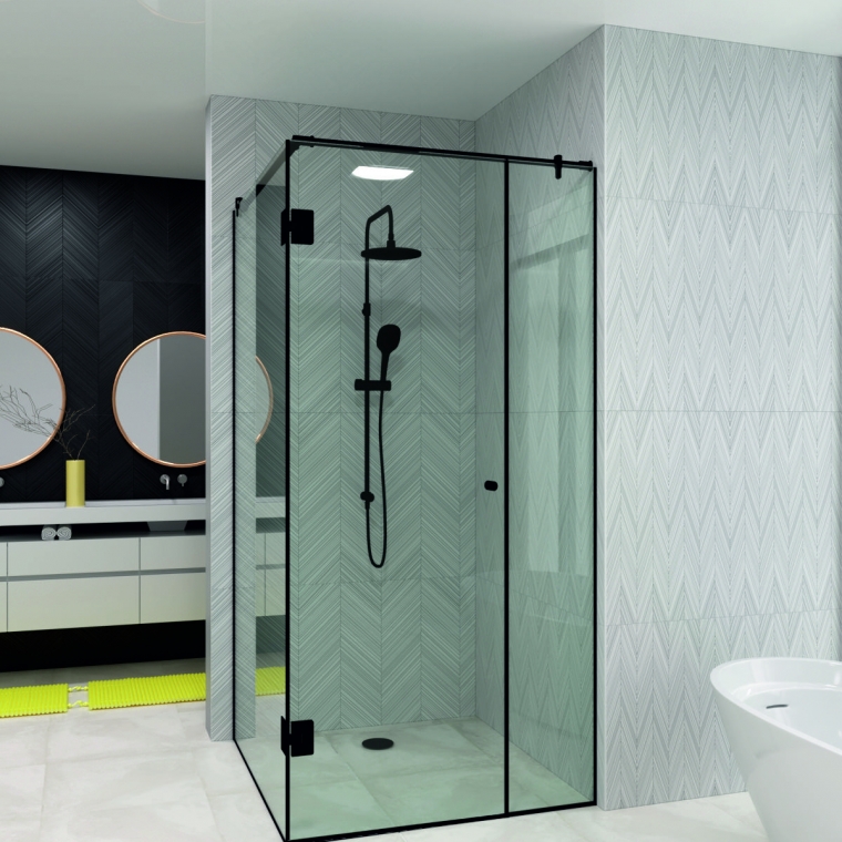 Стеклянная душевая перегородка Lazio Loft Стеклянная душевая перегородка Lazio Loft