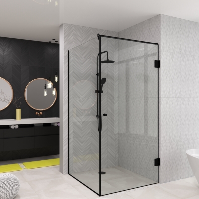 Стеклянная душевая перегородка Naples Loft