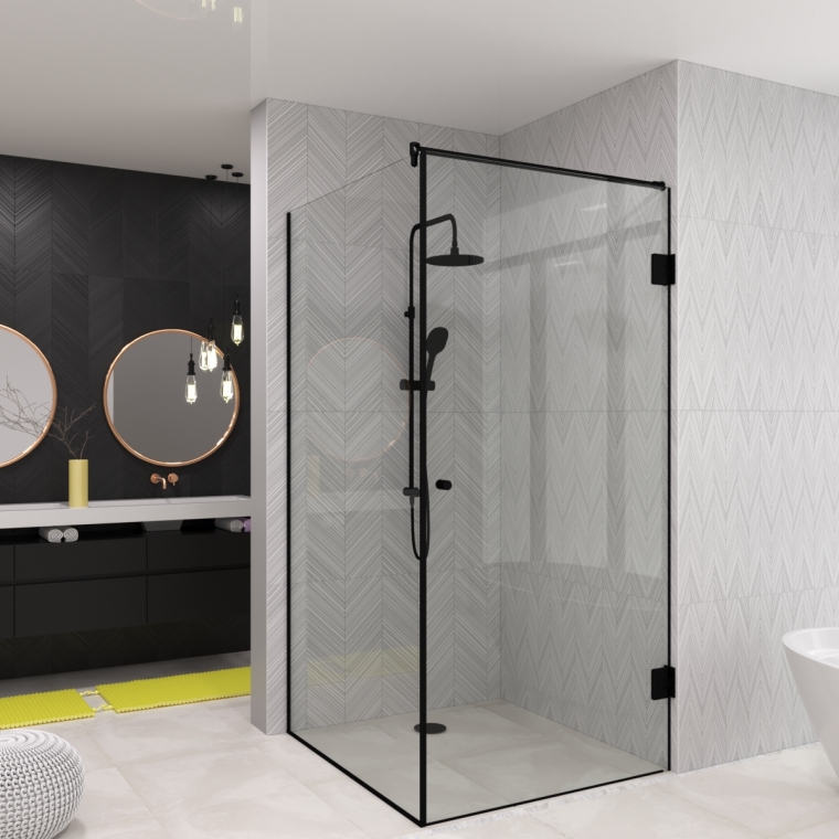 Стеклянная душевая перегородка Naples Loft Стеклянная душевая перегородка Naples Loft