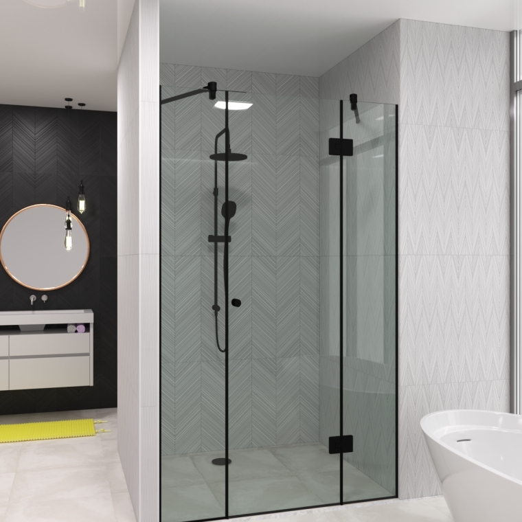 Cтеклянная душевая перегородка Perugia Loft Cтеклянная душевая перегородка Perugia Loft