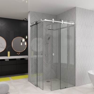 Cтеклянная душевая перегородка Cagliari