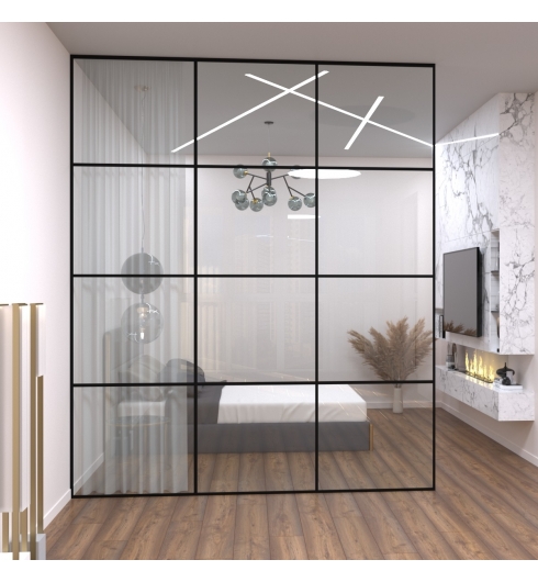 Лофт перегородки та двері зі скла ціна за 1 м2 Лофт перегородки та двері зі скла ціна за 1 м2