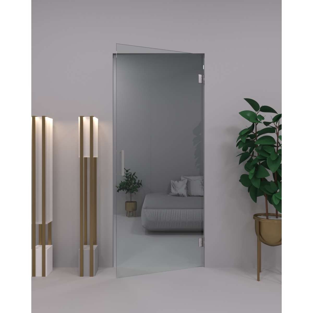 Скляні двері Orlando (без короба)