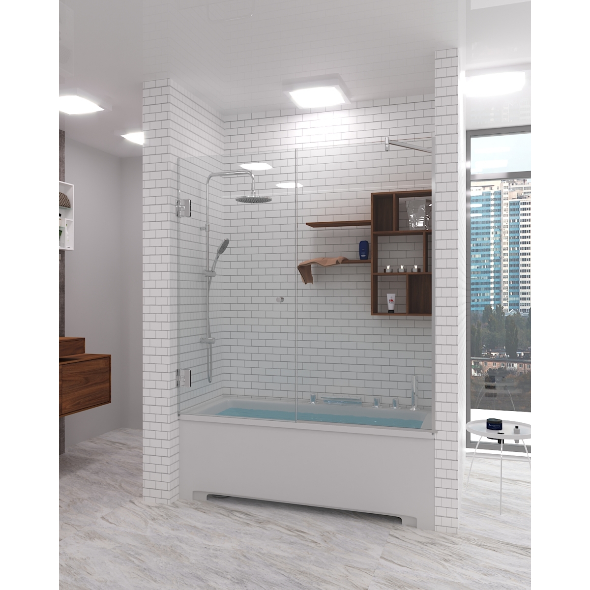 Шторка на ванну Cambridge