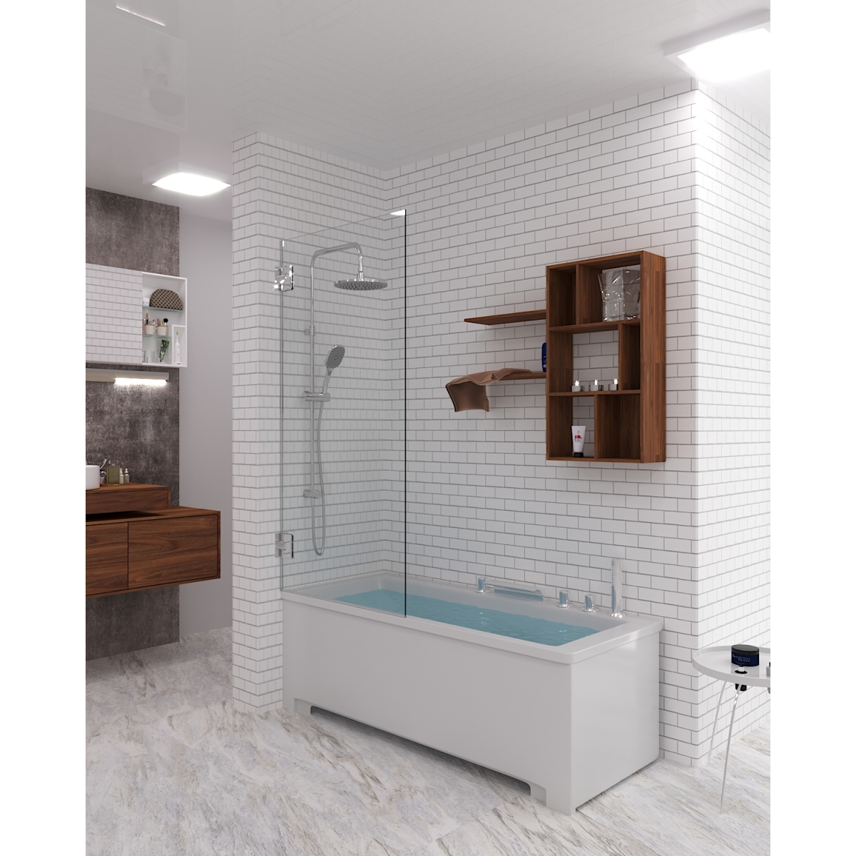 Шторка на ванну Liverpool