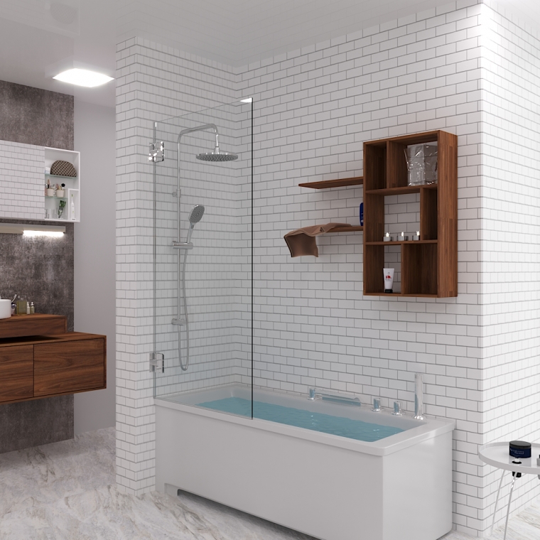 Шторка на ванну Liverpool