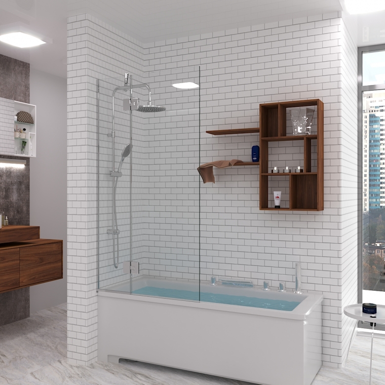 Шторка на ванну Oxford