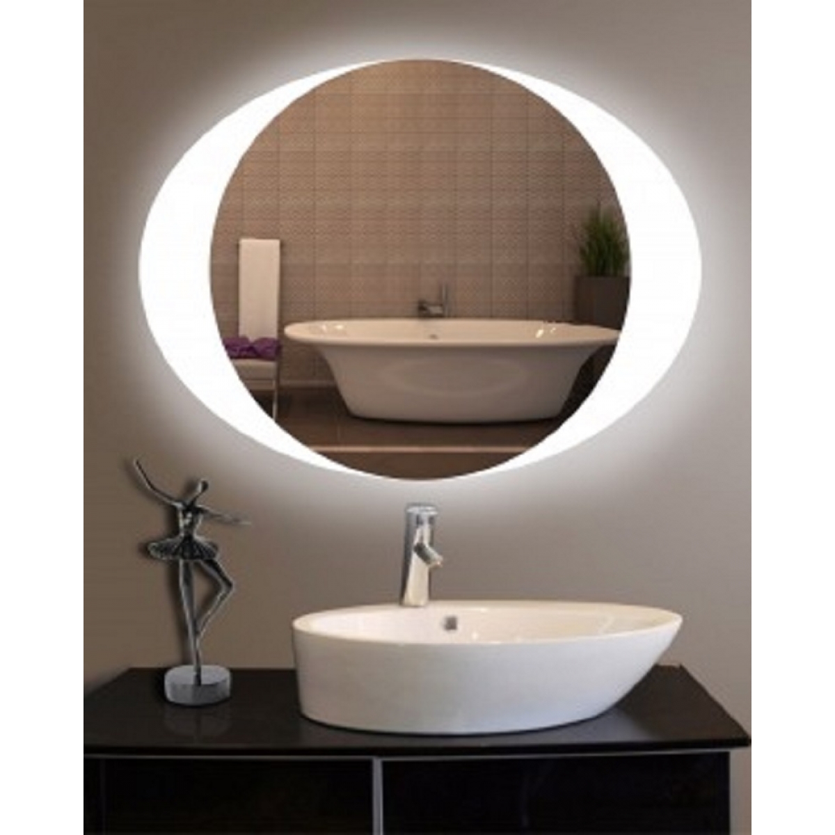 Дзеркало з LED підсвічуванням ААА3