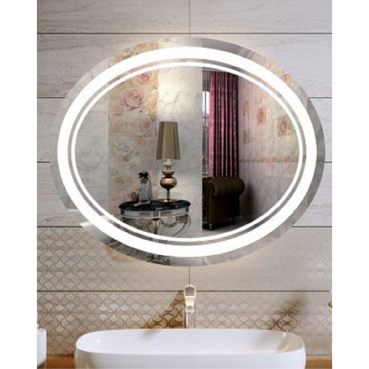 Дзеркало з LED підсвічуванням ААА4 