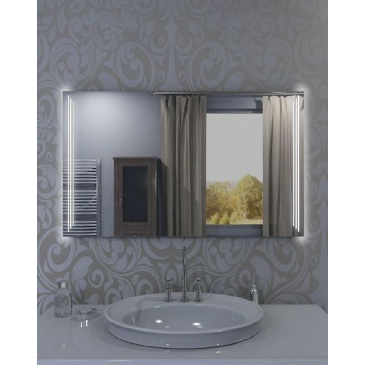 Дзеркало з LED підсвічуванням GRK 1.19