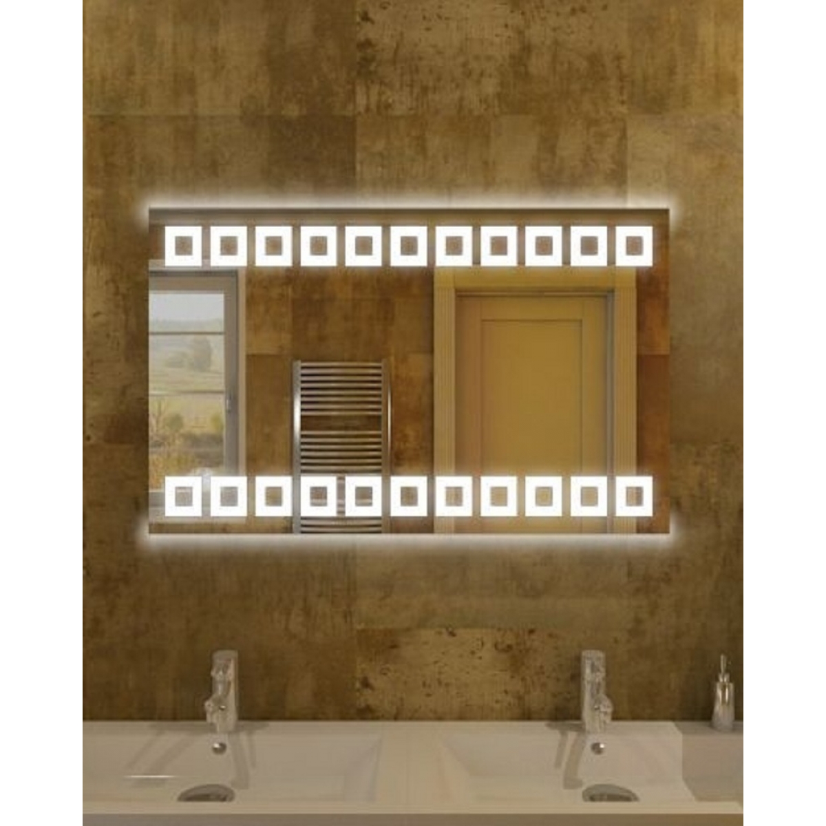 Дзеркало з LED підсвічуванням GRK 1.26