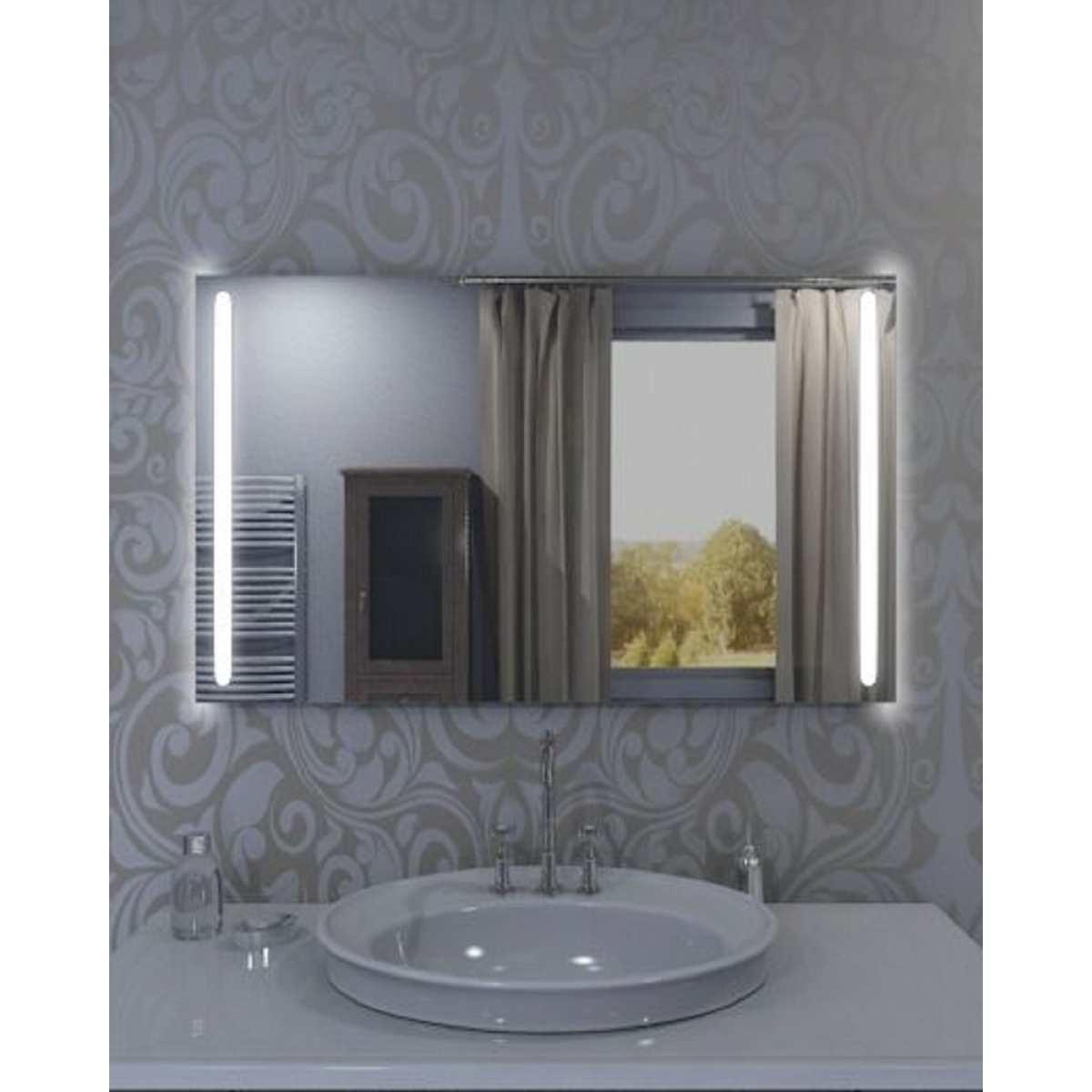 Дзеркало з LED підсвічуванням GRK 1.27