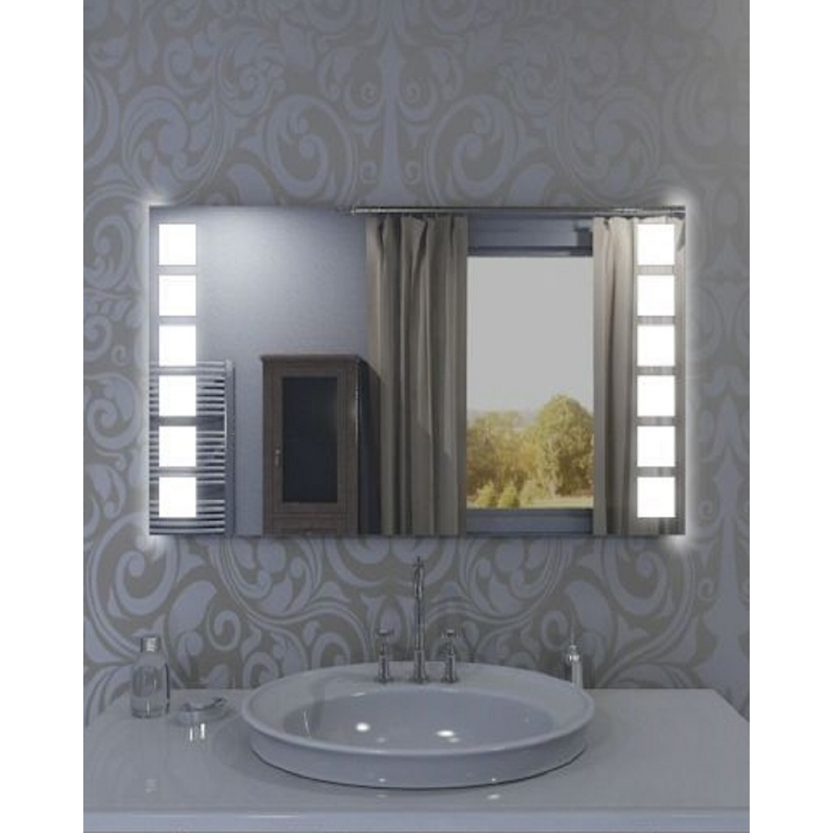 Дзеркало з LED підсвічуванням GRK 1.29