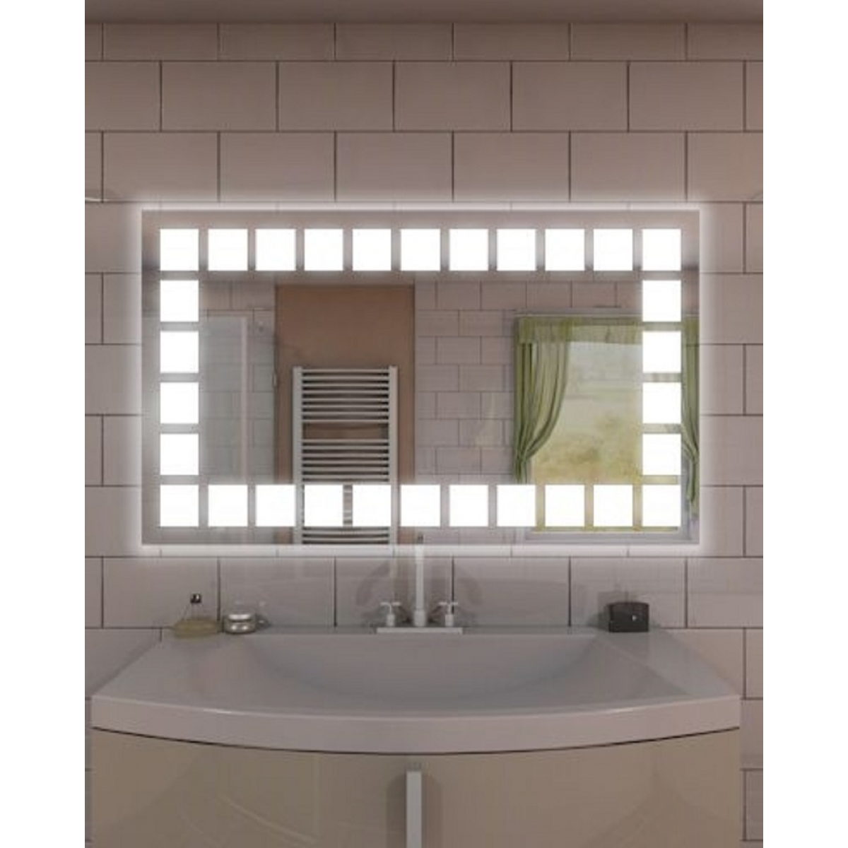 Дзеркало з LED підсвічуванням GRK 1.5