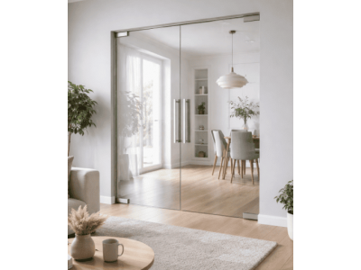 Сучасні скляні міжкімнатні двері