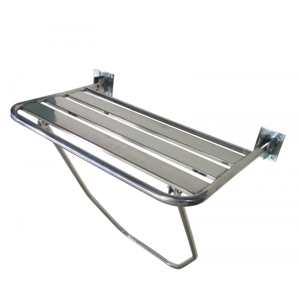 Сидіння в душ. Відкидне сидіння. З нержавіючої сталі.