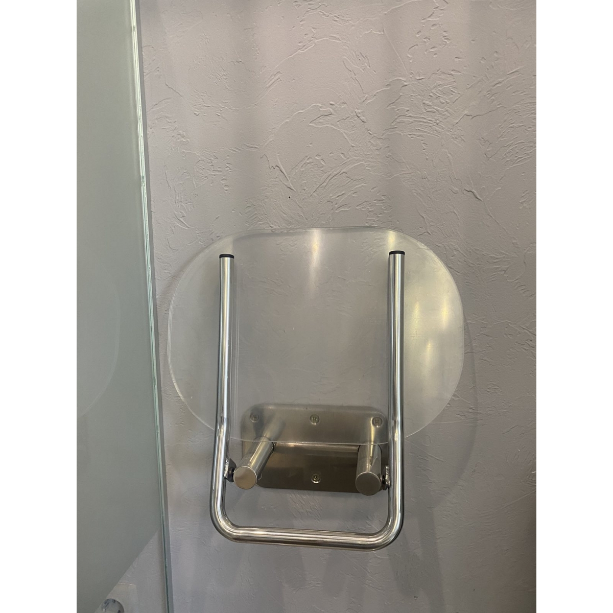 Сидіння в душ. Відкидне сидіння. Акрил.