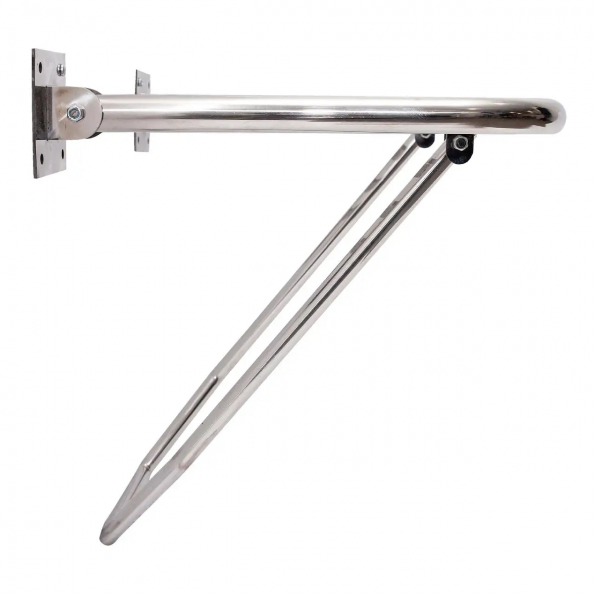 Сидіння в душ. Відкидне сидіння. З нержавіючої сталі.