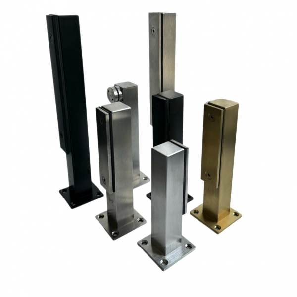 Стійки для скла різних форм і розмірів.