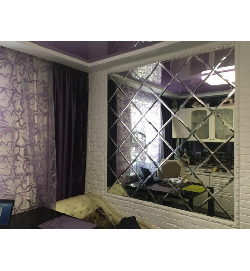 Дзеркальне панно № 011010 (1 м2) Дзеркальне панно № 011010 (1 м2)