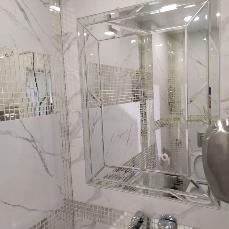 Дзеркальне панно № 011016 (1 м2) Дзеркальне панно № 011016 (1 м2)