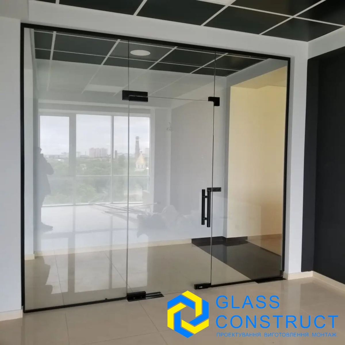 Стеклянные перегородки Barcelona