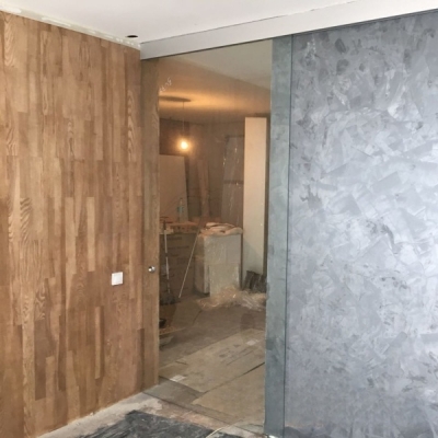 Двері зі скла розсувні Granada