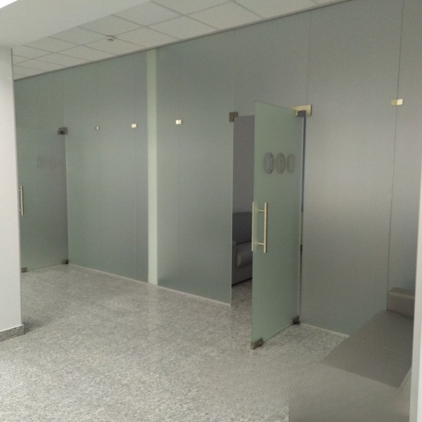 Перегородки из матового стекла Valencia