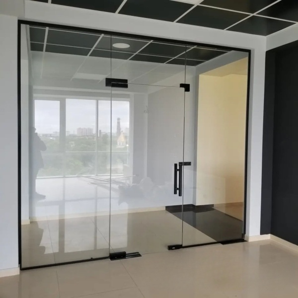 Стеклянные офисные перегородки с дверью Murcia