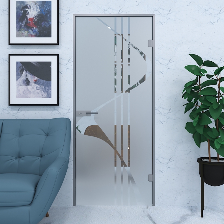 Скляні двері Him