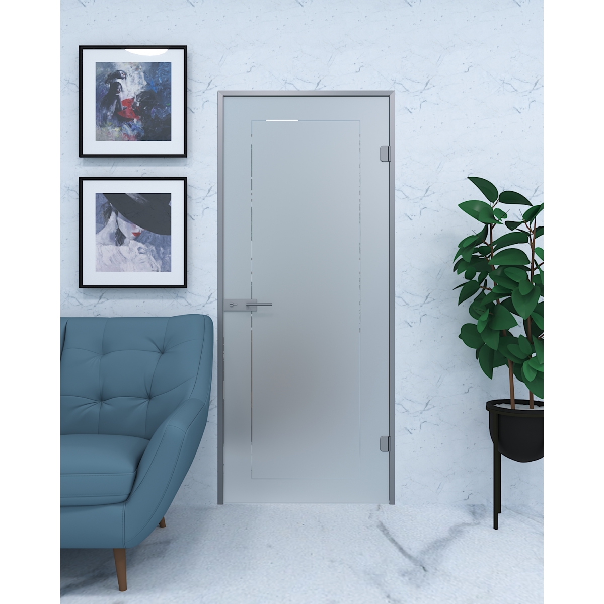 Скляні двері Versailles