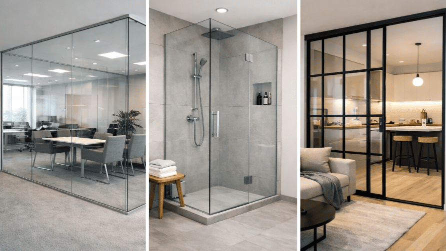 Скляна перегородка