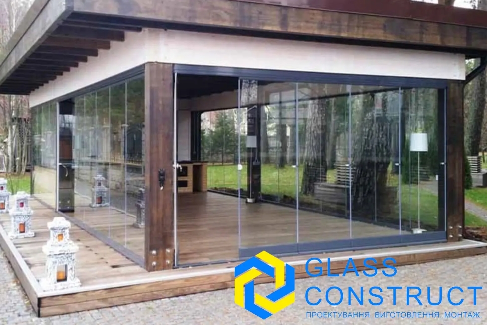 Холодне скління альтанок